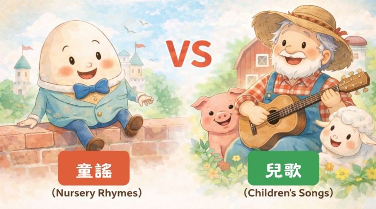 BINGO nursery rhyme illustration of a farmer clapping with his dog Bingo