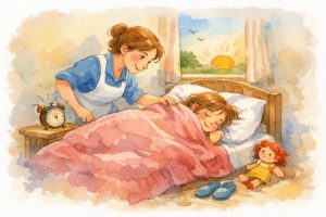 Lazy Mary, will you get up? Will you get up? Will you get up? Lazy Mary, will you get up? Will you get up today? No, no, Mother, I won't get up. I won't get up. I won't get up. No, no, Mother, I won't get up. I won't get up today. Mother Goose Nursery Rhyme 鵝媽媽童謠 懶惰的瑪麗