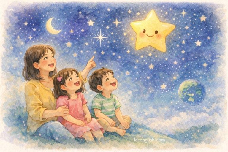 Twinkle, twinkle, little star, How I wonder what you are. Up above the world so high, Like a diamond in the sky. Twinkle, twinkle, little star, How I wonder what you are. 英文兒歌 小星星